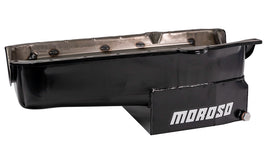 MOROSO 21320 SBC C/T Oil Pan - 7qt. 1pc. Rear Main