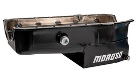MOROSO 21323 SBC C/T Oil Pan - 7qt. RH Dipstick w/Ins. Plug