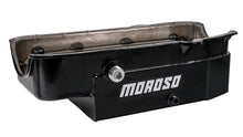 Load image into Gallery viewer, MOROSO 21325 SBC 8qt CT Oil Pan - LH Dipstick