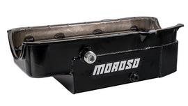 MOROSO 21325 SBC 8qt CT Oil Pan - LH Dipstick