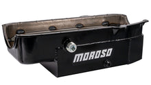 Load image into Gallery viewer, MOROSO 21327 SBC 8qt CT Oil Pan - RH Dipstick 86-UP
