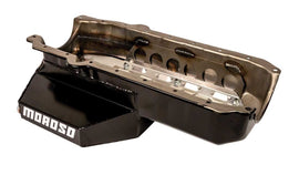 MOROSO 21329 SBC CT Wet Sump Oil Pan 7-Qt 1-Piece Rear Main