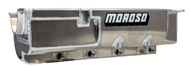 MOROSO 21582 BBC Oil Pan Dry Sump w/4-Pickups Aluminum