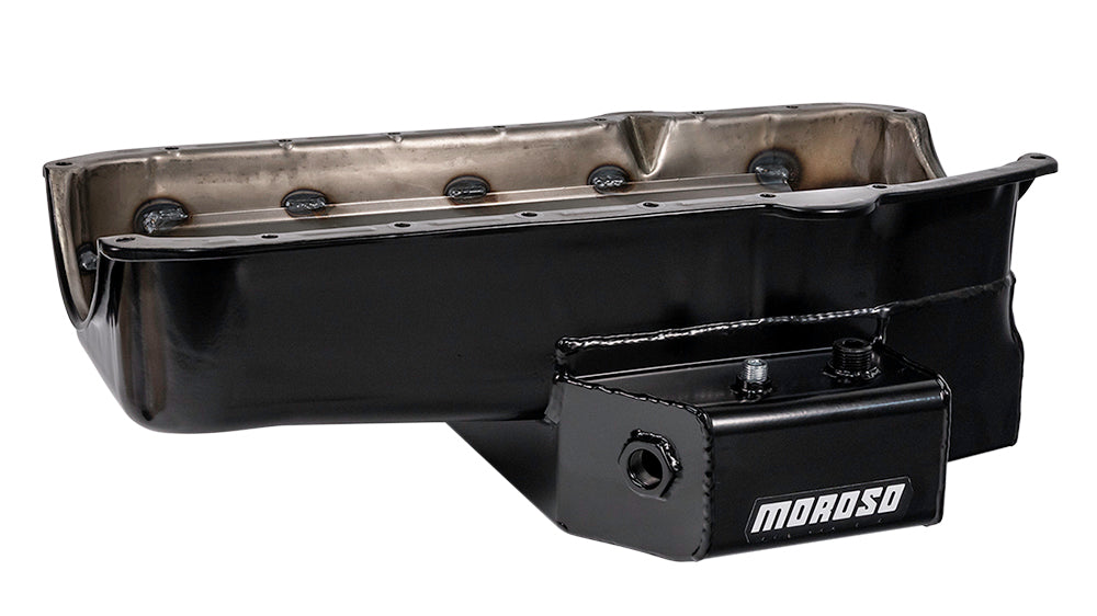 MOROSO 21816 SBC RR Oil Pan 7in Deep Sump 80-85