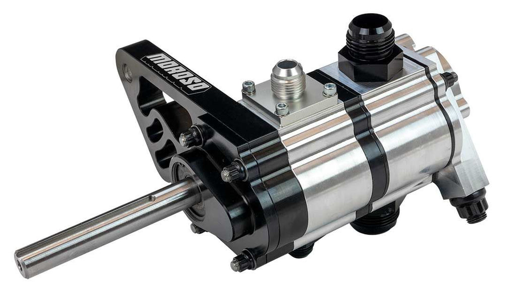 MOROSO 22377 DS Oil Pump 2-Stage Tri-Lobe LHS  w/FP Drive