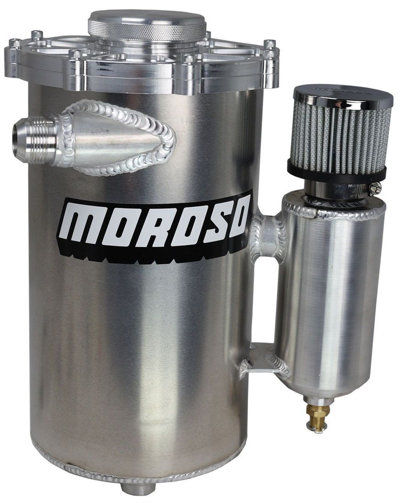 MOROSO 22614 Dry Sump Tank - 6qtrs 7in Diameter - 15in Tall