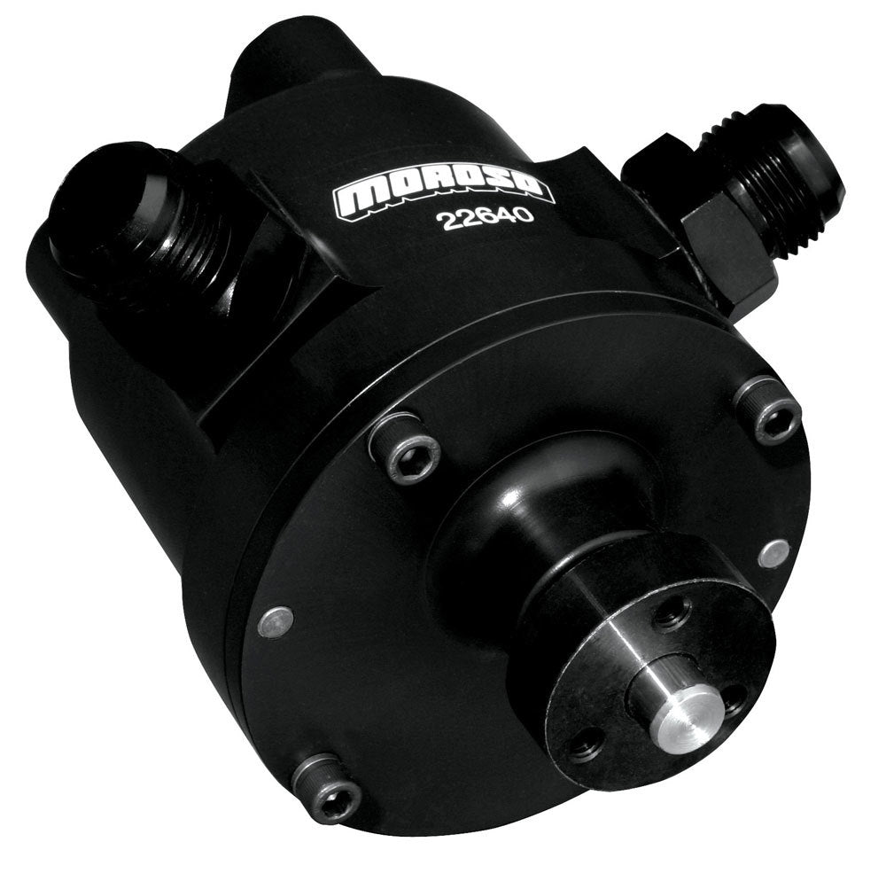 MOROSO 22640 3 Vane Vacuum Pump for Wet Sump Oiling Systems