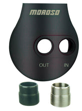 Load image into Gallery viewer, MOROSO 23766 Large Dia. Billet Oil Filter Mount