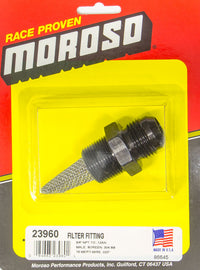 MOROSO 23960 Filter Fitting-3/4in NPT -12AN Male