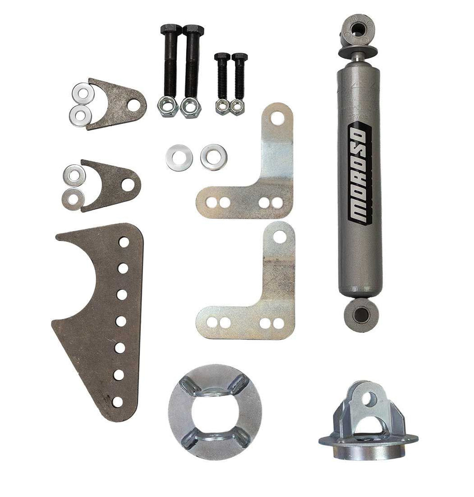 MOROSO 26322 MOROSO Rear Coil-Over Shock Kit for Drag Racing - Monotube, 3-Way Adjustable with Mounts - Part #26322