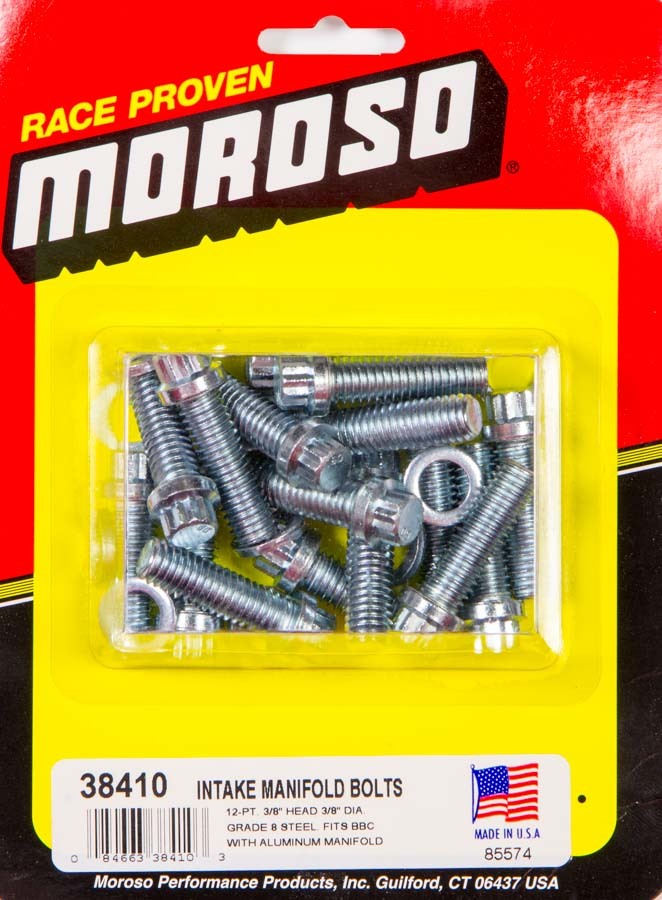 MOROSO 38410 Bb Chevy Intake Bolts