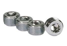 MOROSO 39152 3/8in. NPT Chrome Pipe Plug 4 Per Package