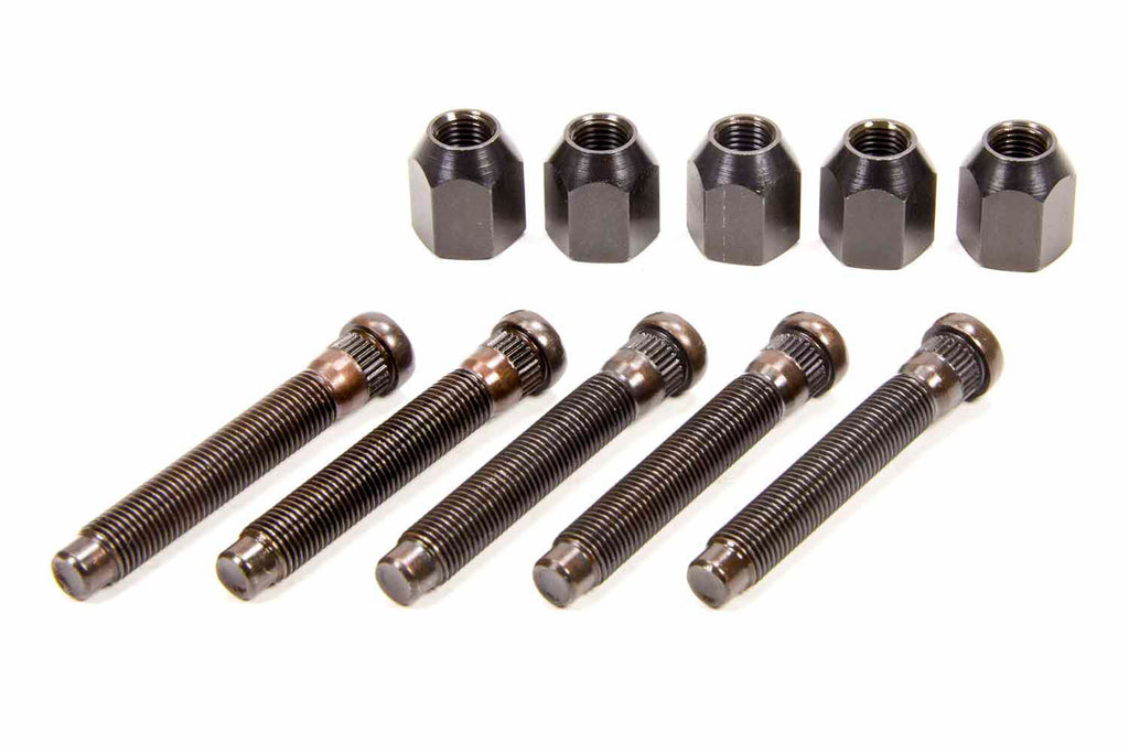 MOROSO 46450 Wheel Stud & Lug Nut Kit (5pk) 7/16-20x2-7/8