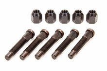 Load image into Gallery viewer, MOROSO 46490 Moroso 46490 Wheel Stud and Lug Nut Kit, 1/2-20 Thread, 3-Inch Studs, 5-Pack