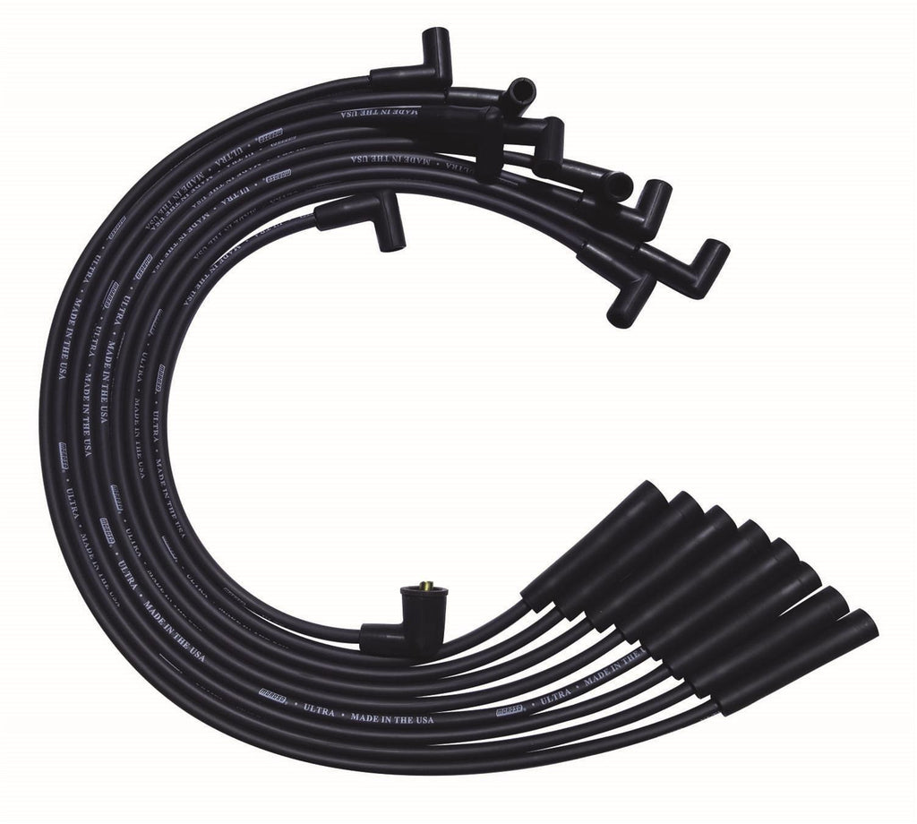 MOROSO 51074 Ultra Plug Wire Set BBF Black