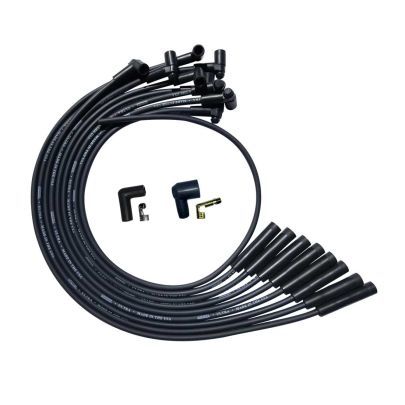 MOROSO 51540 Ultra Plug Wire Set BBC Over V/C Black