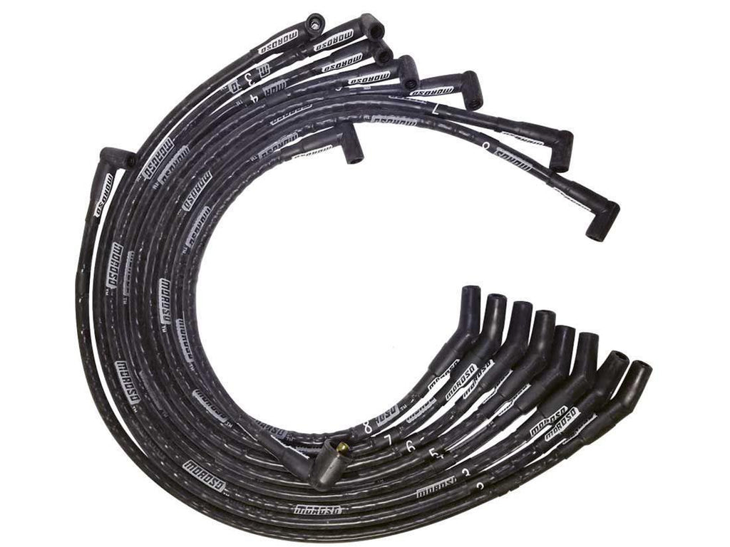 MOROSO 51574 Ultra Plug Wire Set BBF Black