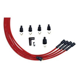 MOROSO 52004 Ultra Plug Wire Set Universal 4-Cyl Red