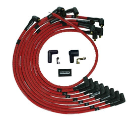 MOROSO 52526 Ultra Plug Wire Set SBC Over V/C Red