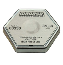 Load image into Gallery viewer, MOROSO 63333 MOROSO Radiator Cap 34-38 PSI with Hexagon Design - Fits Standard Radiator Necks