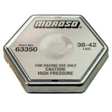 MOROSO 63350 MOROSO Radiator Cap 38-42 PSI with Hexagon Design and Moroso Logo
