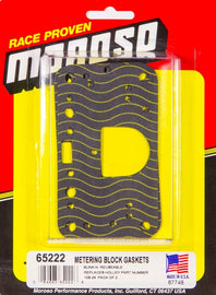MOROSO 65222 Neoprene Holley Gaskets