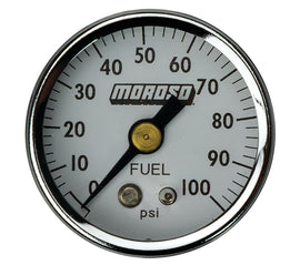 MOROSO 65374 Fuel Pressure Gauge - 0-100psi