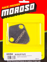 Load image into Gallery viewer, MOROSO 65394 Bb Chevy F.P. Block-Off