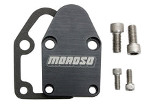 Load image into Gallery viewer, MOROSO 65395 Fuel Pump Plate - Billet SBC