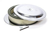MOROSO 65945 14in Chrome Air Cleaner 3in Filter