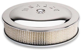 MOROSO 65946 14in Chrome Air Cleaner 5in Filter