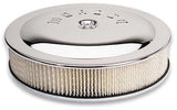 MOROSO 65946 14in Chrome Air Cleaner 5in Filter