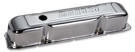 MOROSO 68181 Chrome B/E Valve Covers BBM Tall w/Baffle