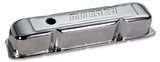 MOROSO 68181 Chrome B/E Valve Covers BBM Tall w/Baffle