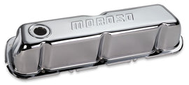 MOROSO 68202 Chrome B/E Valve Covers SBF Tall w/o Baffle