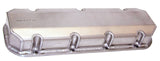 MOROSO 68345 BBC Billet Rail Valve Covers w/3/8in Inserts