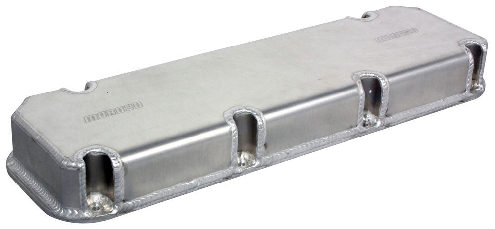 MOROSO 68348 BBF Billet Rail Valve Covers - 2.5in Tall
