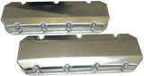 MOROSO 68353 BBC Billet Rail Valve Cover Set wo/Logo