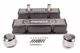 MOROSO 68371 SB Chevy Blk Alum. V. Cv
