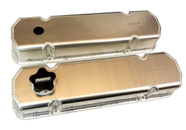 MOROSO 68477 Valve Cover Fabricated Alum Pontiac V8