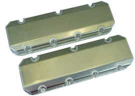 MOROSO 68487 BBC Fab Alm Valve Covers w/Brodix SR20 Heads