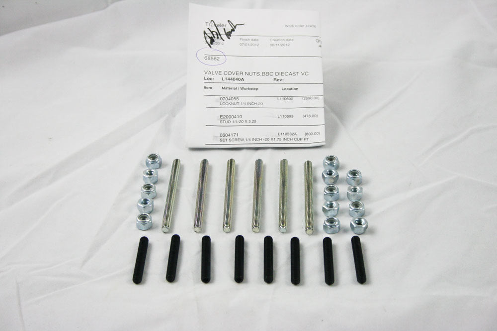 MOROSO 68562 Valve Cover Bolt Kit - BBC