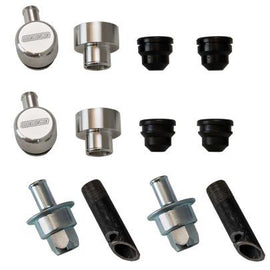 MOROSO 68866 Crankcase Evac System w/ Billet Push-In Breathers