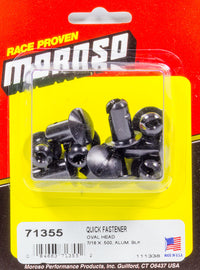 MOROSO 71355 Oval Head Quick Fastener 7/16 x .500