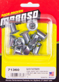 MOROSO 71360 Oval Head Quik Fastener .550in Long Body