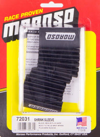 MOROSO 72031 Black Shrink Sleeve 18 Pieces