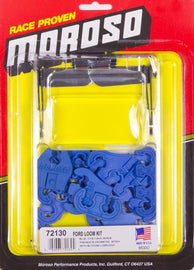 MOROSO 72130 SBF Spark Plug Wire Loom Kit - Blue