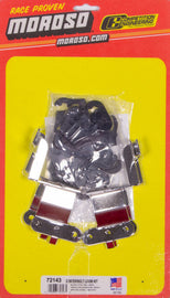 MOROSO 72143 Black Wire Loom Kit For SBC Center Bolt V/C