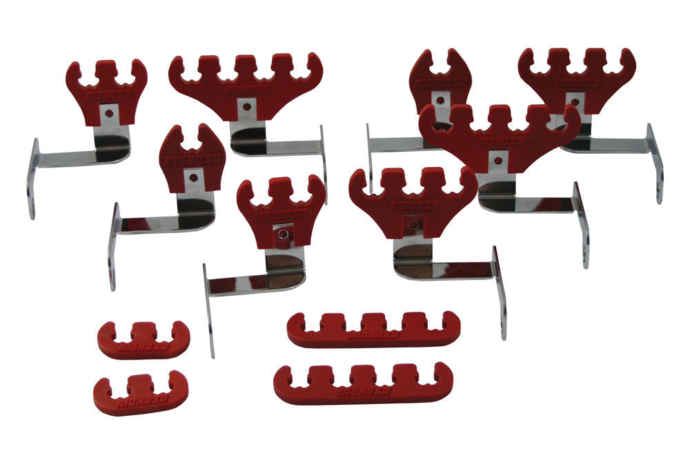 MOROSO 72176 BBC Wire Loom Kit - Red