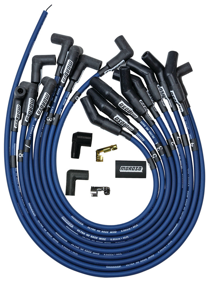 MOROSO 73675 Ultra 40 Plug Wire Set - Ford 289/302